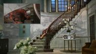 Tracy breaks down and cries on the staircase on General Hospital | Image: ABC